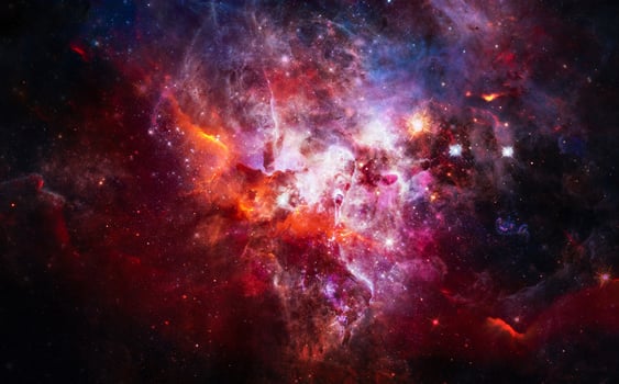 A distant corner of space photo