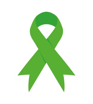 health mental ribbon vector