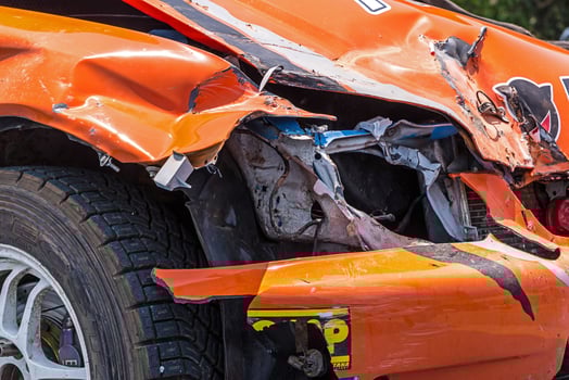 Car an accident. photo