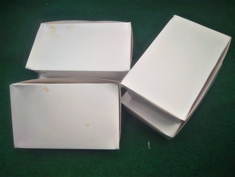 used food boxes photo