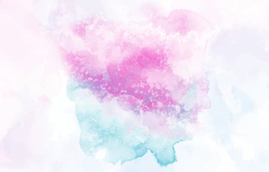 Abstract colorful watercolor for background. vector