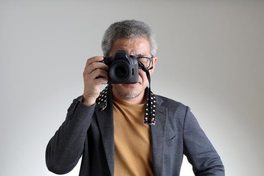 Senior Asian Man photo
