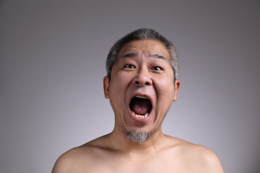 Asian Man Face photo