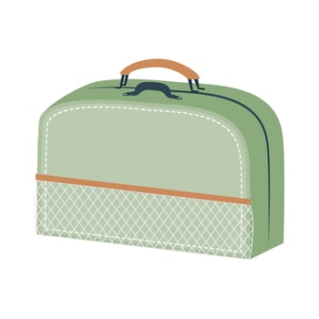 green bag icon isolated vector design