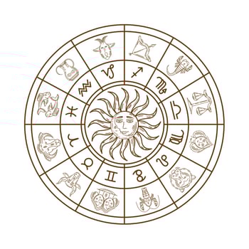 astrology zodiac symbol vector