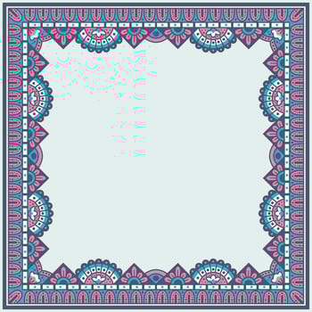 Mandala Frame Border vector