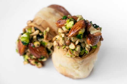 Fresh homemade Baklava middle eastern sweet dessert food pastry cakes photo