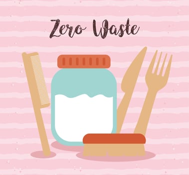 zero waste cartel vector