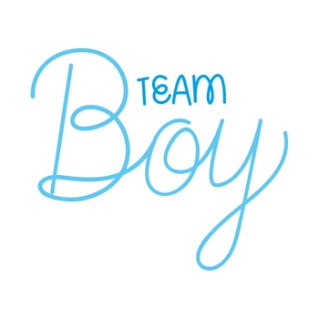team boy quote vector