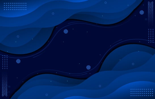 Wavy Blue Background vector