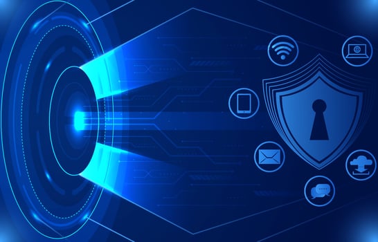 Safe Internet Background vector