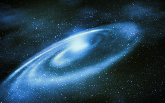 Galaxy and nebula space background photo