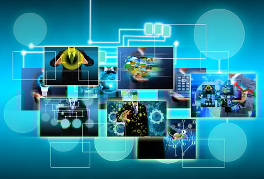 technology and business concept photo