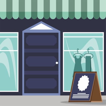 small business or store vector
