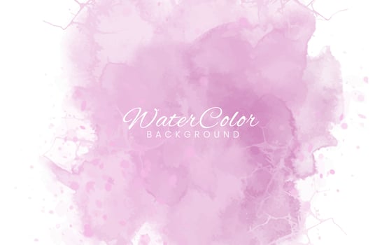 Abstract colorful watercolor for background. vector