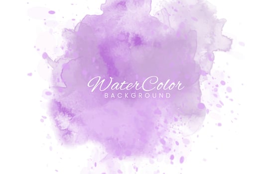 Abstract colorful watercolor for background. vector