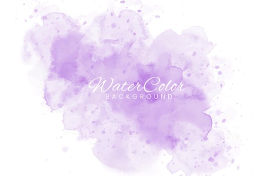 Abstract colorful watercolor for background. vector