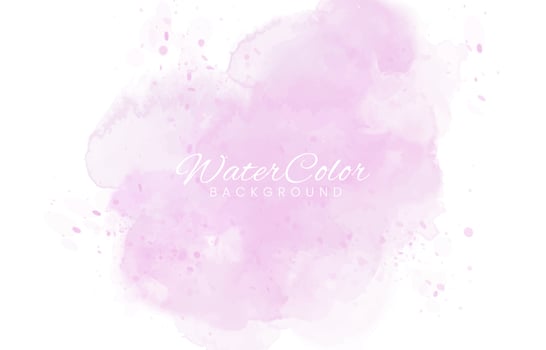 Abstract colorful watercolor for background. vector