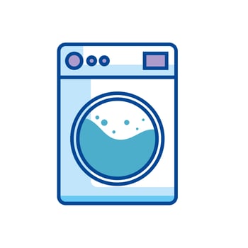 washing machine appliance vector