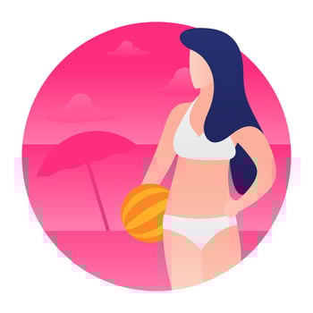 Beach Ball Concepts vector