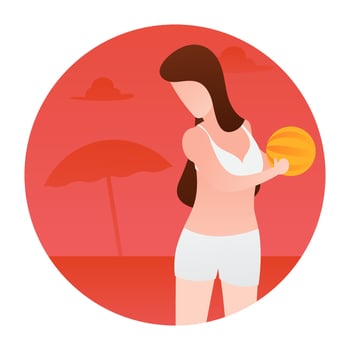 Beach Ball Concepts vector