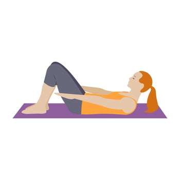 Trendy Aerobics Concepts vector