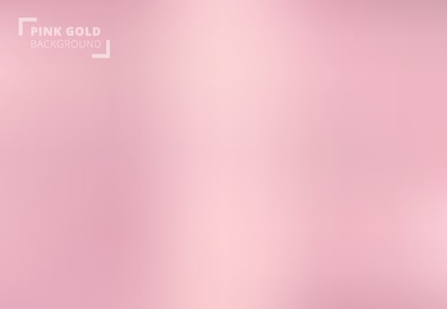 Vector pink gold background. Rose Gold metallic texture