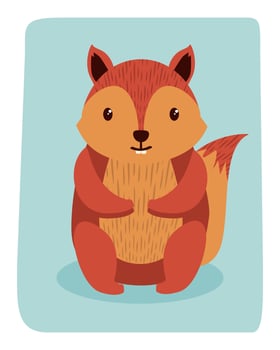 Squirrel Vintage Animals Vector