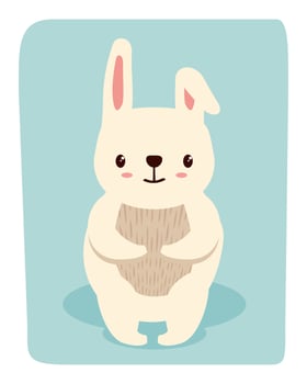 Bunny Vintage Animals Vector Rabbit