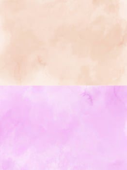 Watercolor beige and pink background. Soft pastel wallpaper vector