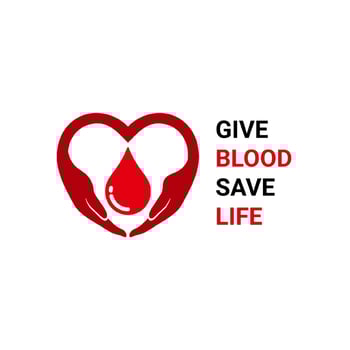 blood donor save life banner poster. blood donation vector design.