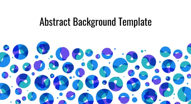 abstract background with circle elements fulfil. Colorful geometric Circular wallpaper with fluid color 3 vector