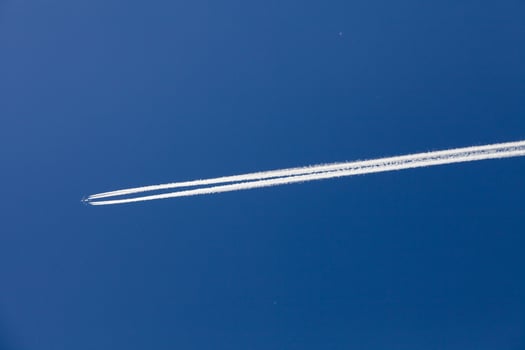 Chemtrail or Vapor trail photo