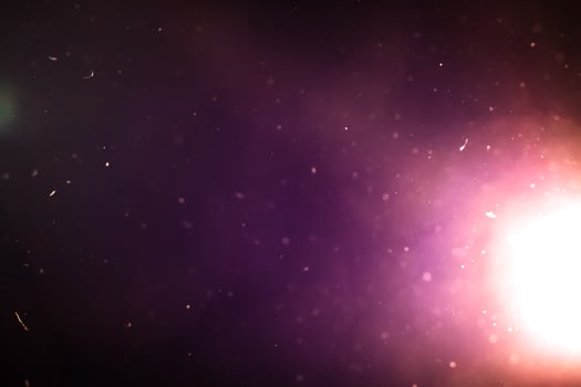 Real Lens Flare Studio Shot Easy to add as Filter over Photos