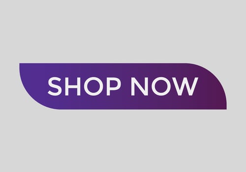 shop now text web buttons icon label ecommerce web button shop or buy vector