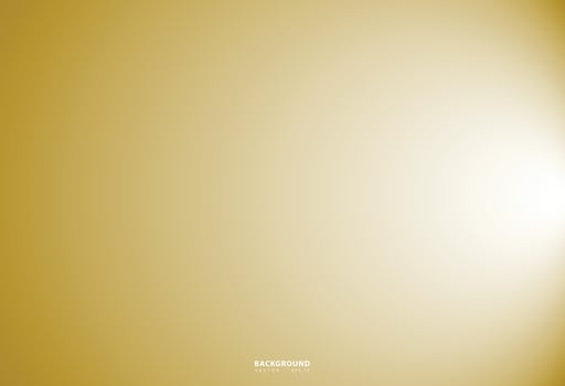 Vector gold blurred gradient style. Abstract luxury background illustration wallpaper