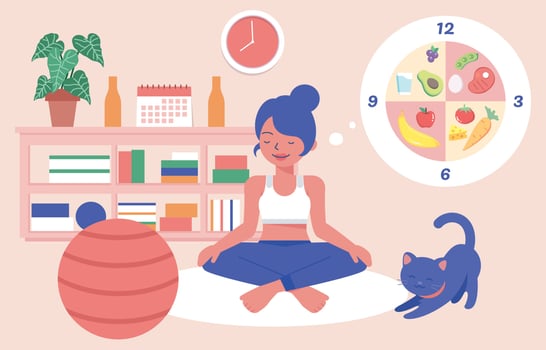New Year Resolution Lifestyle vector