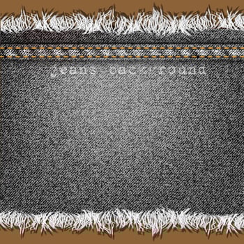 Denim grey background vector