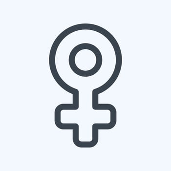 Icon Comb - Line Style vector