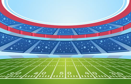 American Football Stadium vector
