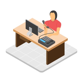 Trendy Businesswoman Concepts vector