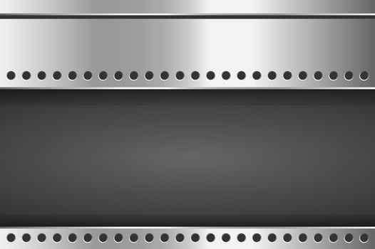 illustration vector graphic of steel background