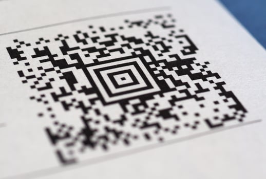QR code barcode photo