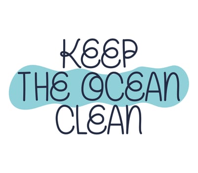 eco phrase illustration vector