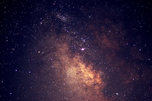 Detail of the Milky Way photo