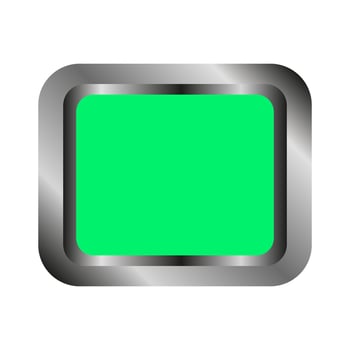 Web button on white background vector