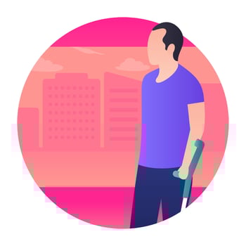 Trendy Handicap Concepts vector