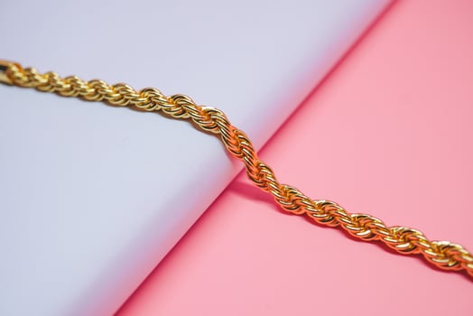 Mine motif women's bracelet photo