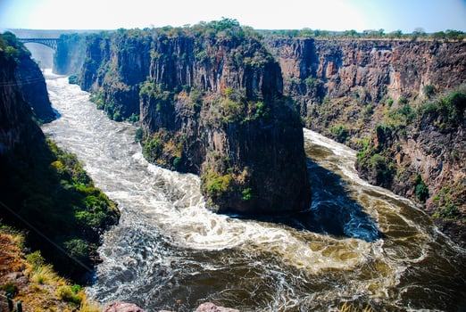 Hoseshoe at Victoria Falls photo