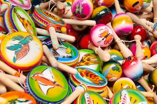 Whirling drums, Ecuador photo